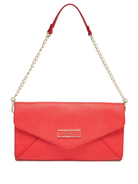 DKNY Vintage Pre-owned leather shoulder bag Red 1035177