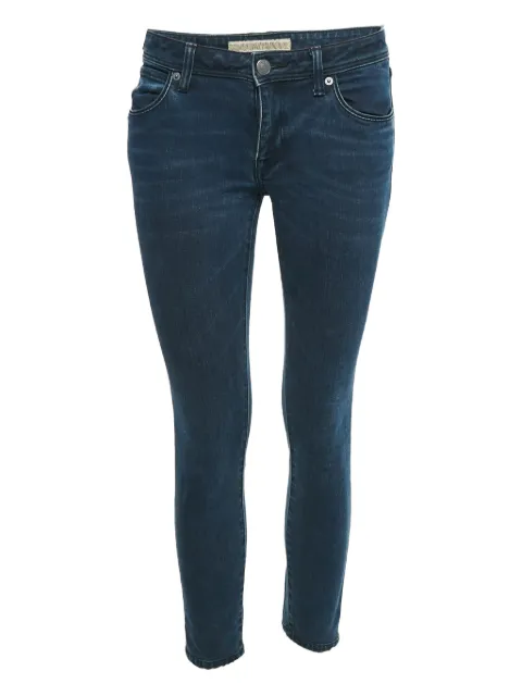 Burberry Pre-Owned low-rise skinny-cut jeans Blue 1055697