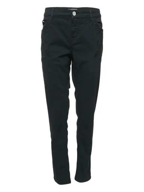 Maje embroidered-detail trousers Black 1064265
