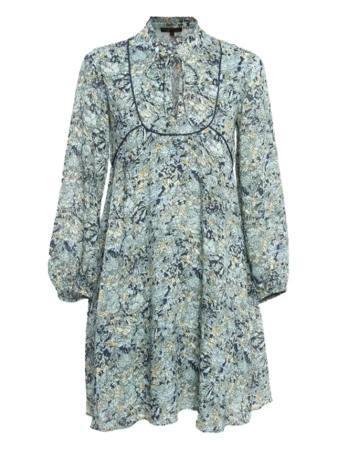Maje Pre-owned floral-print dress Blue 1039610