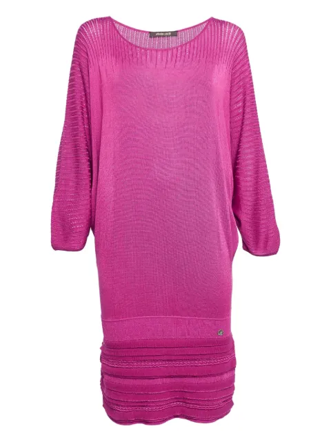Roberto Cavalli Vintage pre-owned ruffled-detail dress Pink 1033137