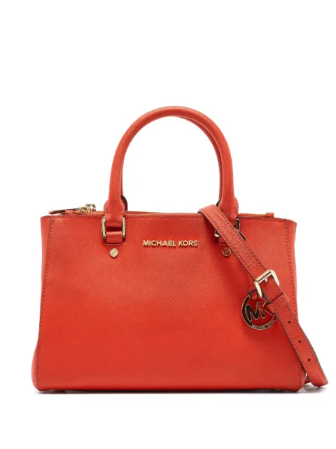 Michael Kors Vintage Sutton saffiano leather tote bag Red 950884