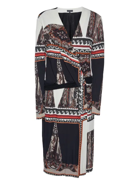 Etro Pre-Owned printed midi dress Black 944999