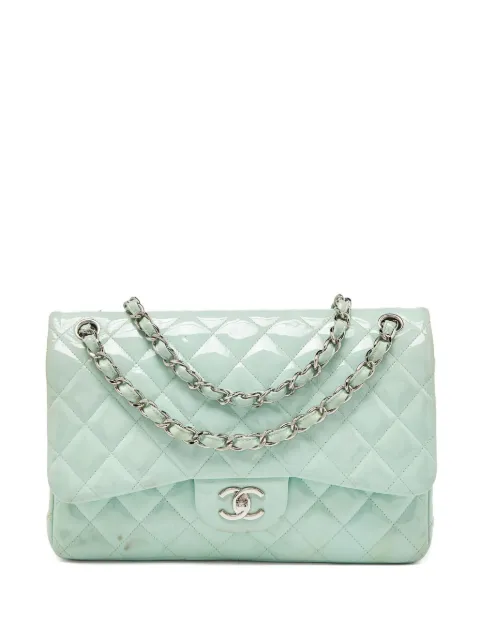 CHANEL Pre-Owned Classic Flap shoulder bag Green 941840