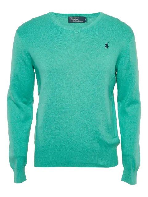 Polo Ralph Lauren Vintage V-neck sweater Green 1109749