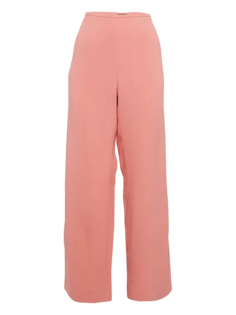 Emporio Armani Pre-Owned high-waist trousers Pink 1104259