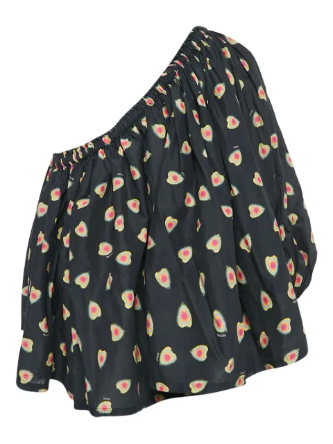 Zadig&Voltaire Pre-owned heart-pattern blouse Black 1050585