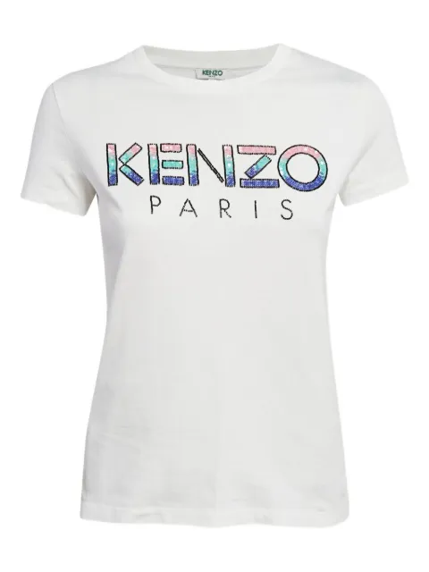Kenzo Pre-Owned crew neck T-shirt White 1054804