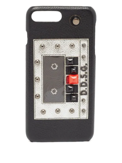 Dolce & Gabbana Pre-Owned 2024 Cassette Radio iPhone 7 Plus case Black 1044616