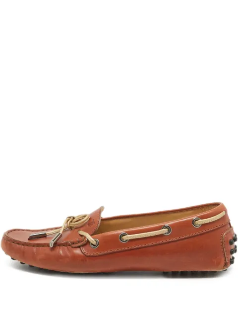 Tod's Vintage pre-owned Gommino loafers Brown 1020816