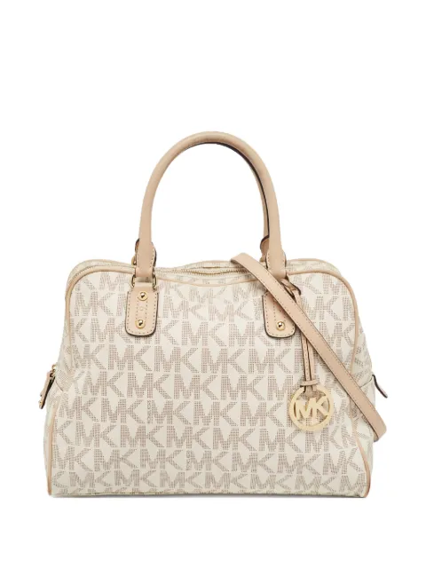 Michael Kors Vintage monogram-pattern tote bag Neutrals 1003414