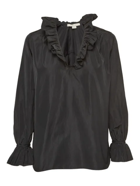 Stella McCartney Pre-Owned ruffled blouse Black 1002099
