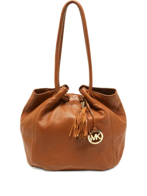 Michael Kors Vintage leather tassel bag Brown 864514