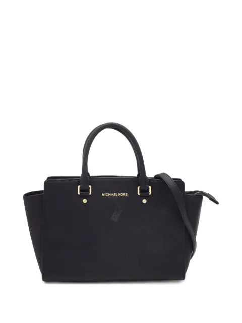 Michael Kors Vintage leather shoulder bag Black 803628