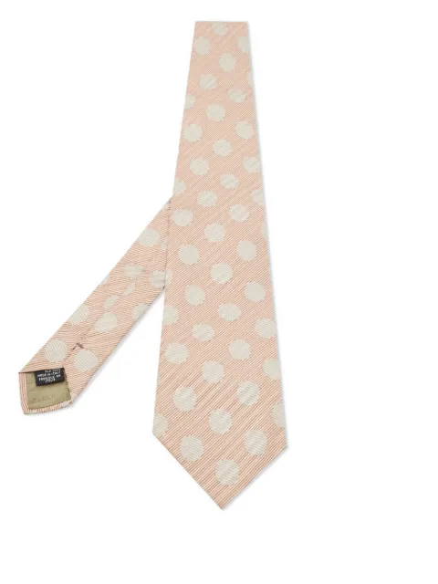 Giorgio Armani Pre-Owned 2024 polka dot silk tie Pink 764867