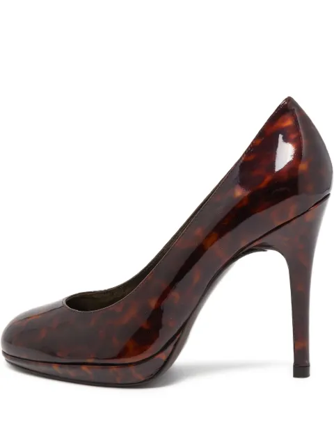 Stuart Weitzman 105mm leather pumps Brown 815155