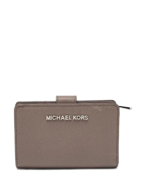 Michael Kors Vintage pre-owned leather wallet Grey 966548