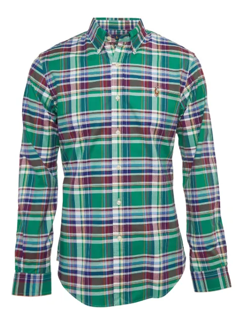 Polo Ralph Lauren Vintage pre-owned plaid-pattern shirt Green 969022