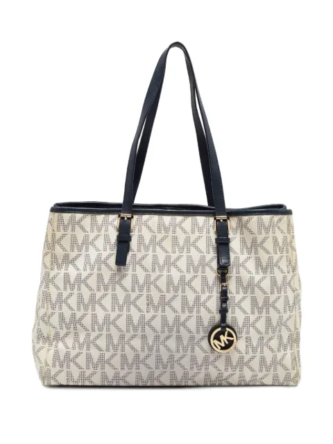 Michael Kors Vintage monogram canvas tote bag Neutrals 985126
