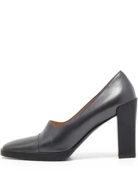 Gucci Pre-Owned 100mm square-toe pumps 788215