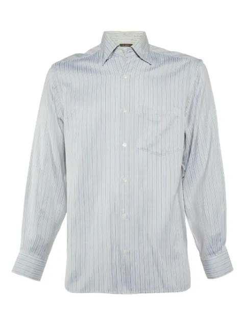 Ermenegildo Zegna Vintage chest-pocket striped shirt Blue 1091685