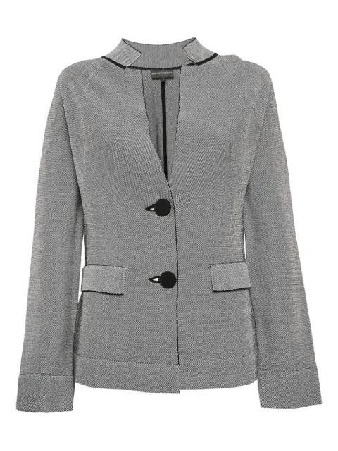 Emporio Armani Pre-Owned single-breasted blazer Black 1093569