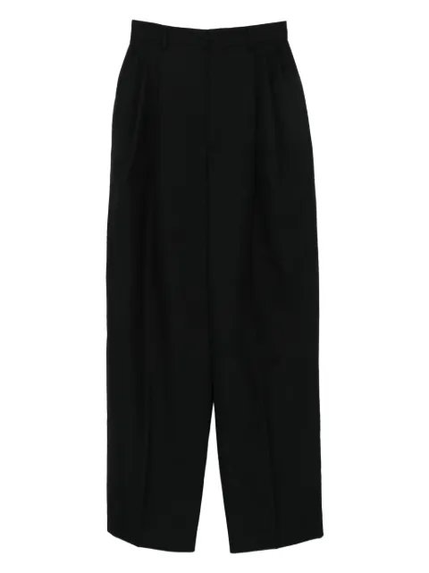 Moschino back-pocket pleated trousers Black J03115417