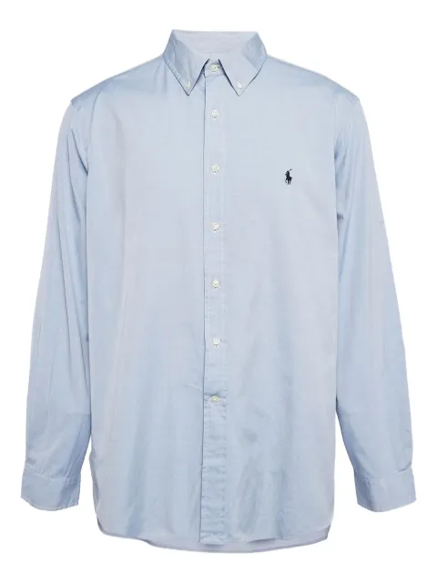 Polo Ralph Lauren Vintage button-up long-sleeve shirt Blue 1057483