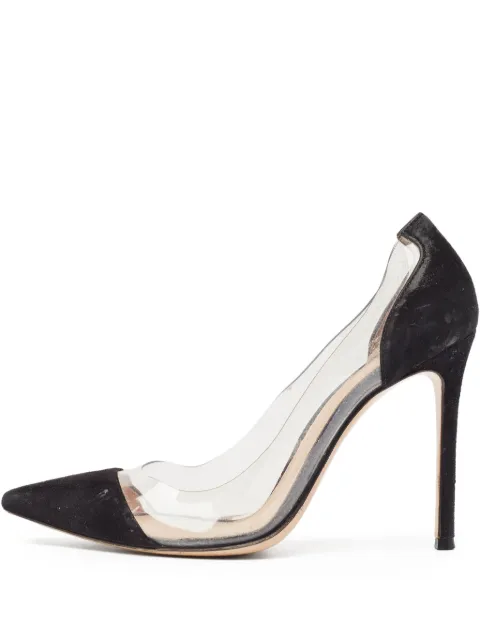 Gianvito Rossi 105mm leather pumps White 1006144