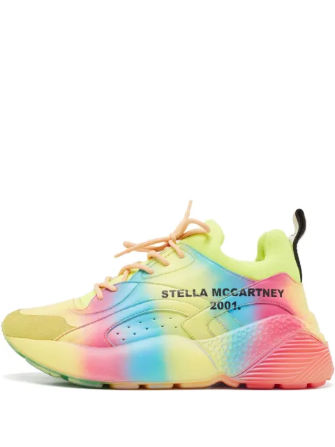 Stella McCartney Pre-Owned tie-dye sneakers Yellow 1003483