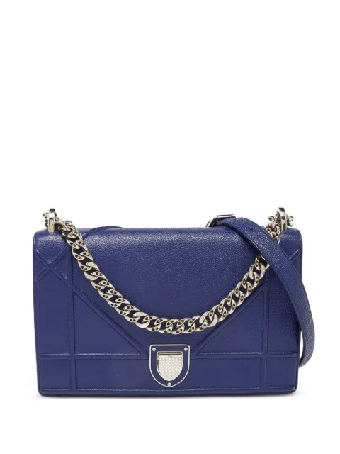 Christian Dior Pre-Owned Diorama shoulder bag Blue 949633
