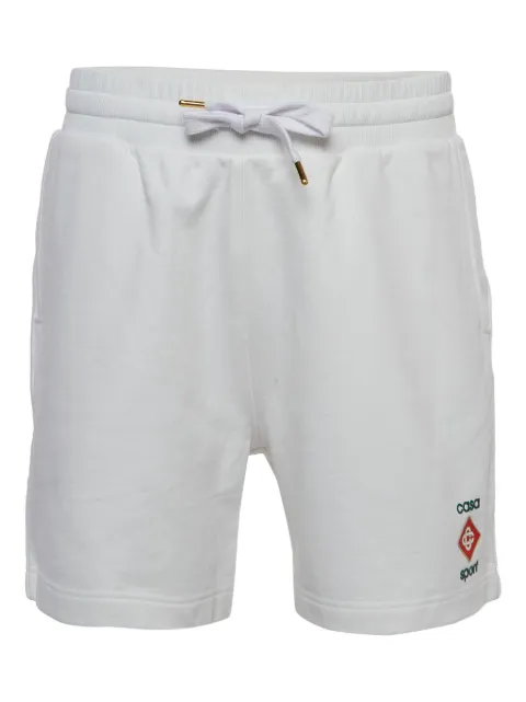 Casablanca drawstring waist shorts White 922271