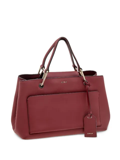 DKNY Vintage Pre-Owned leather shoulder bag Red 614268