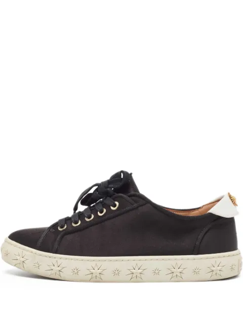 Aquazzura pre-owned L.A star-embellished sneakers Black 910545