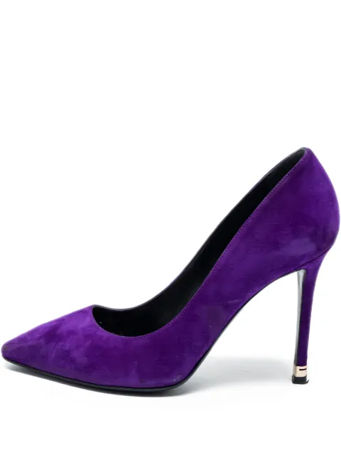 Nicholas Kirkwood pre-owned 110mm pointed-toe pumps Purple 663821