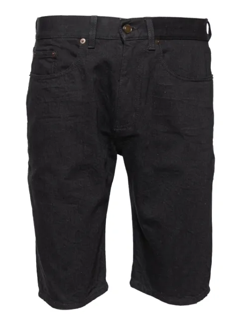 Saint Laurent Pre-Owned cotton shorts Black 627671