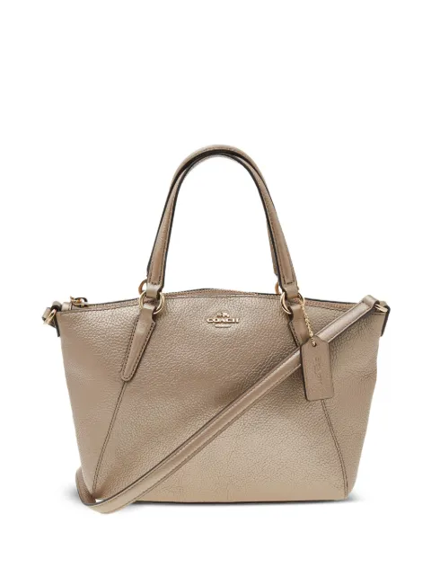 Coach Vintage Pre-owned leather tote bag Neutrals 541569