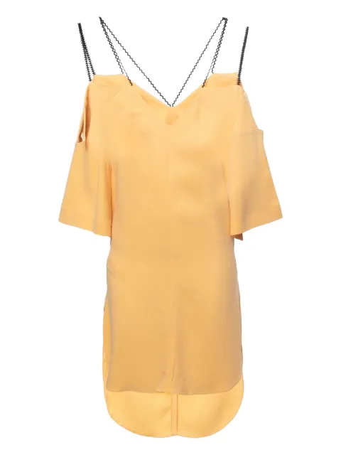 Roland Mouret pre-owned belted dress Orange 1002995