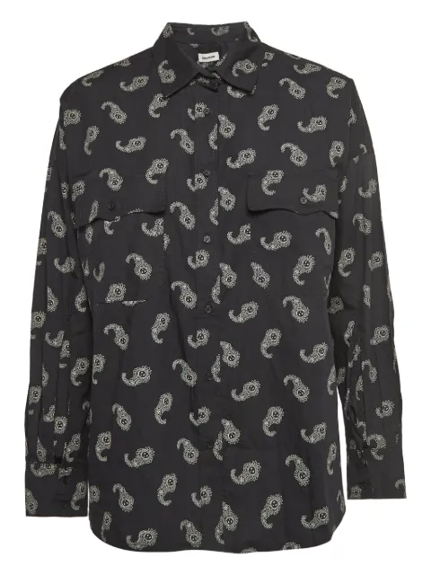 Zadig&Voltaire pre-owned Tamara paisley-print shirt Black 963336
