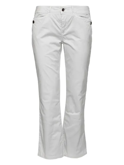 Emporio Armani Pre-Owned 2023 four-pockets trousers White 597019
