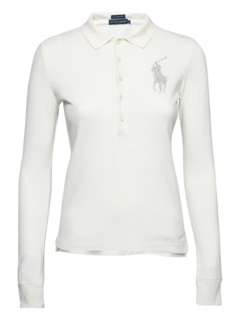 Polo Ralph Lauren Vintage pre-owned long-sleeve polo shirt White 678893