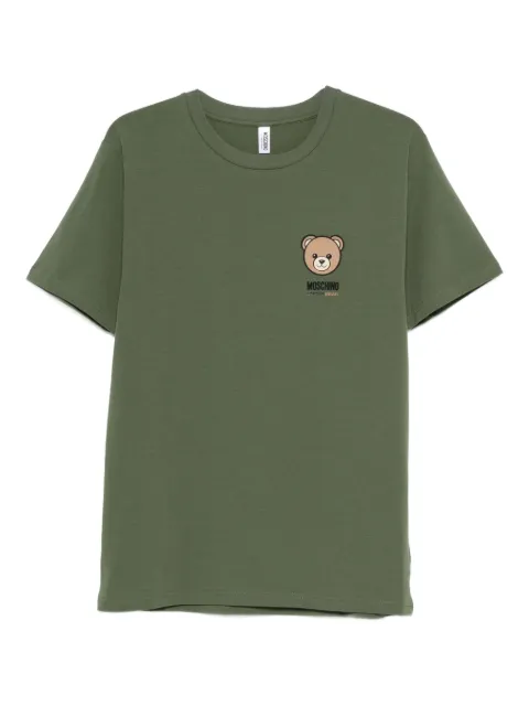 Moschino Teddy Bear print T-shirt Green A070144100429