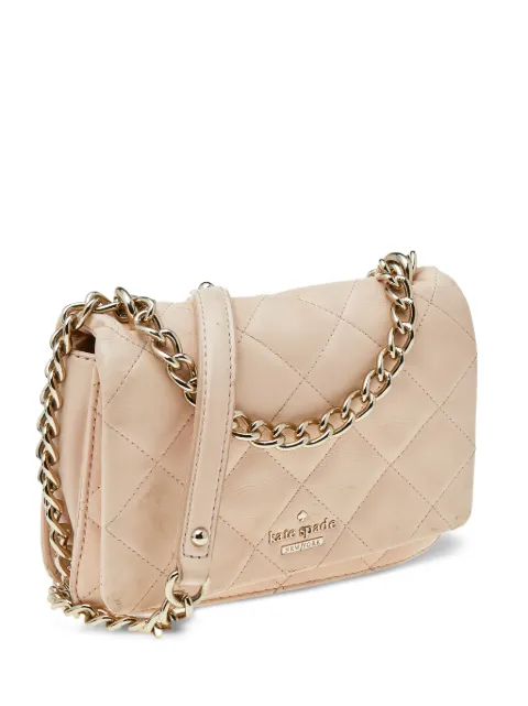 Kate Spade pre-owned Emerson quilted crossbody bag Neutrals 527436