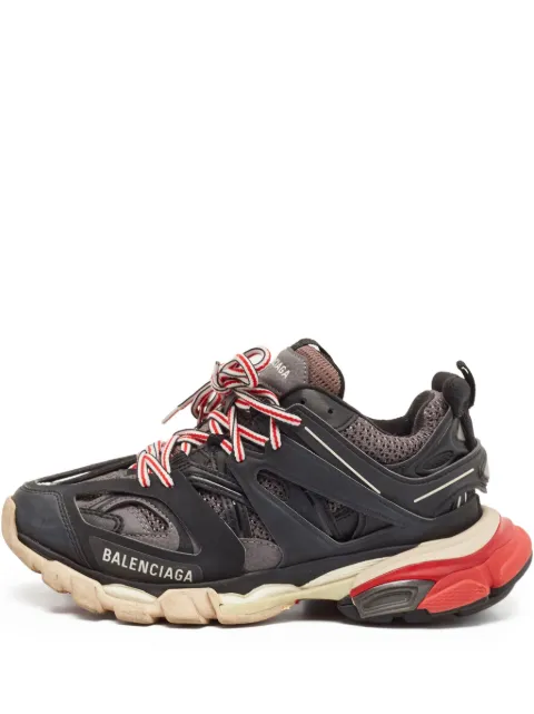 Balenciaga Pre-Owned panelled sneakers Black 1120622