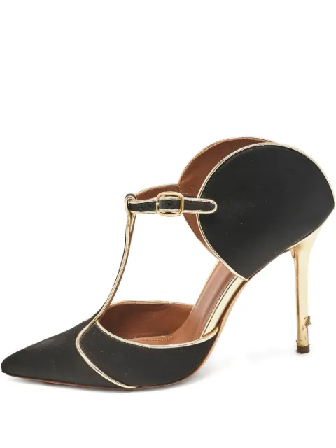 Malone Souliers pre-owned 110mm Imogen T-bar high-heel pumps Black 1124192
