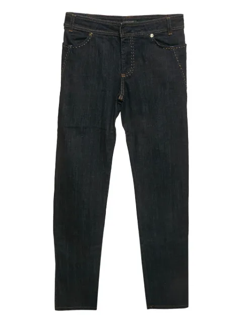 Roberto Cavalli Vintage 2007 logo-detailed jeans Blue 1105161