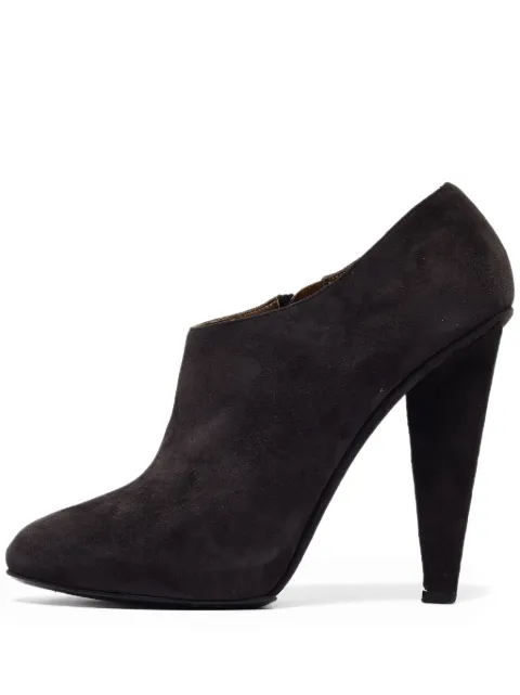Dolce & Gabbana Pre-Owned 110mm suede boots Grey 1040511