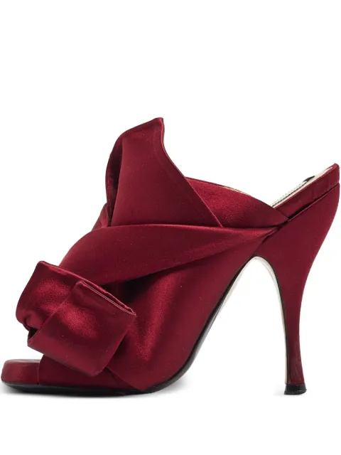 Nº21 115mm bow-detail mules Red 1029290