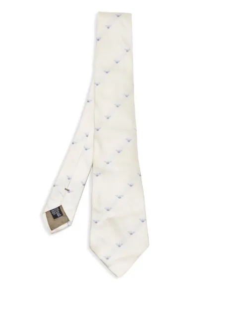 Emporio Armani Pre-Owned silk tie Neutrals 1040562