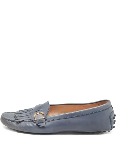 Tod's Vintage pre-owned Gommino loafers Blue 1029267